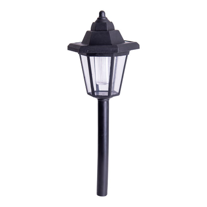 3er-Set LED Solar-/Erdspieß-/Wandleuchte 2-in-1