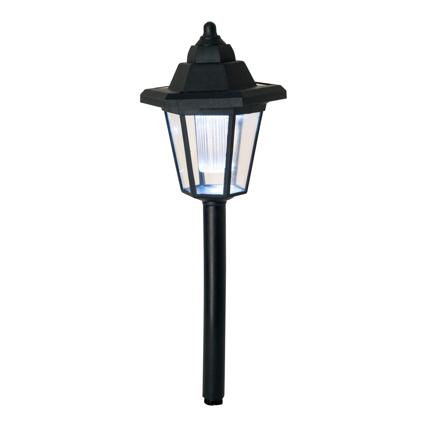3er-Set LED Solar-/Erdspieß-/Wandleuchte 2-in-1
