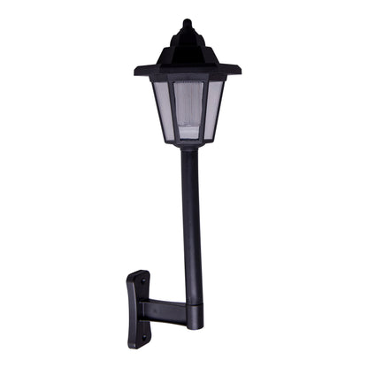 3er-Set LED Solar-/Erdspieß-/Wandleuchte 2-in-1