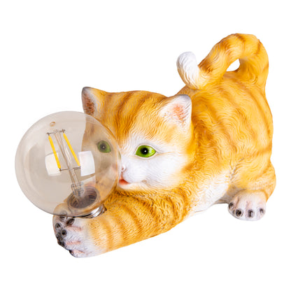 LED Solar-/Outdoorleuchte "KATZE" L: 25cm