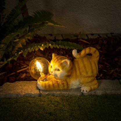 LED Solar-/Outdoorleuchte "KATZE" L: 25cm