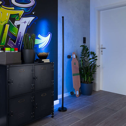 LED / RGB Digital-/Dekostehleuchte "MOTION LIGHT" H: 150cm