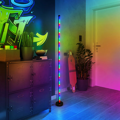 LED / RGB Digital-/Dekostehleuchte "MOTION LIGHT" H: 150cm