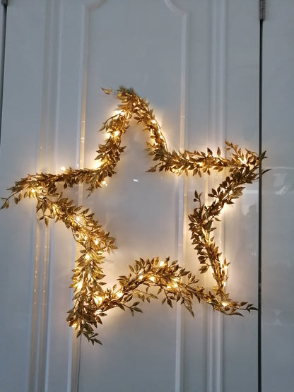 Deko-Stern Ø: 50cm gold