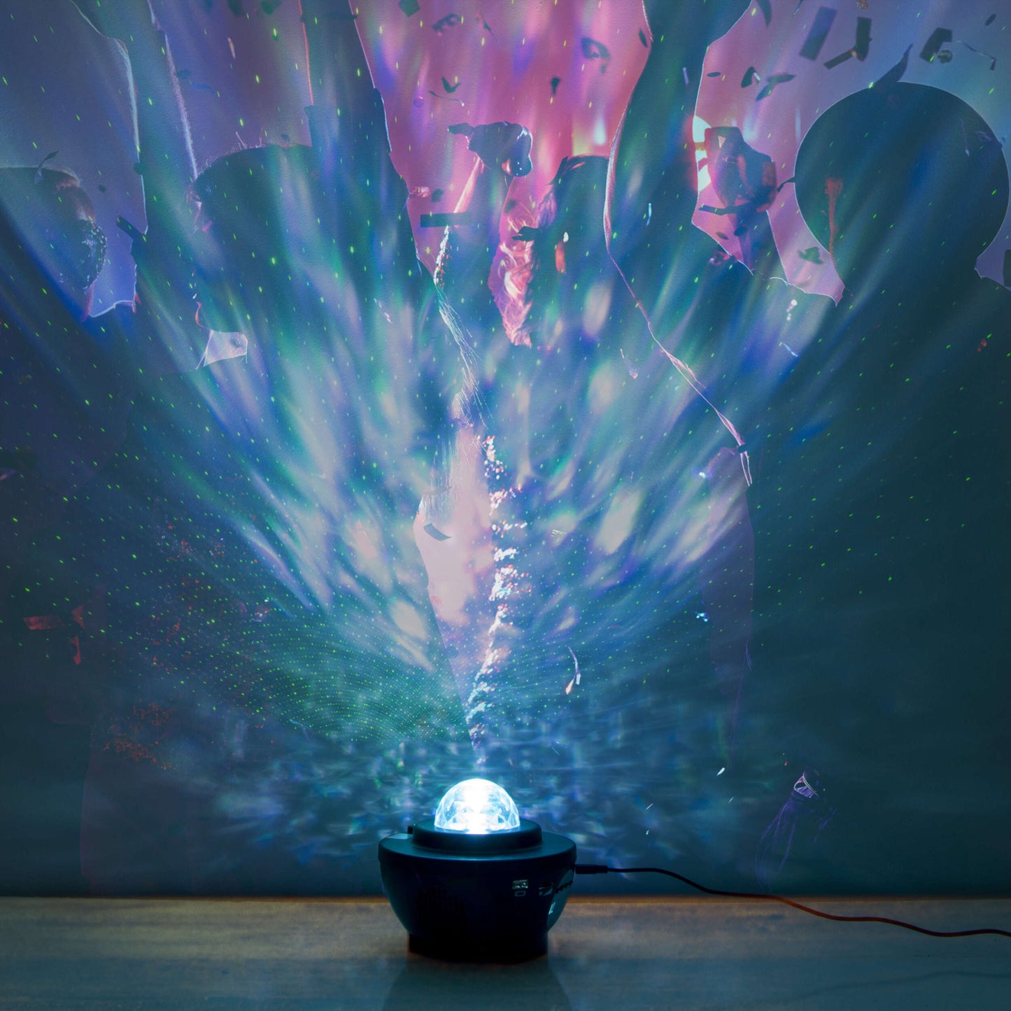 Atmosphärische "GALAXY" / Wasser-LED Projektor Ø: 16,2cm