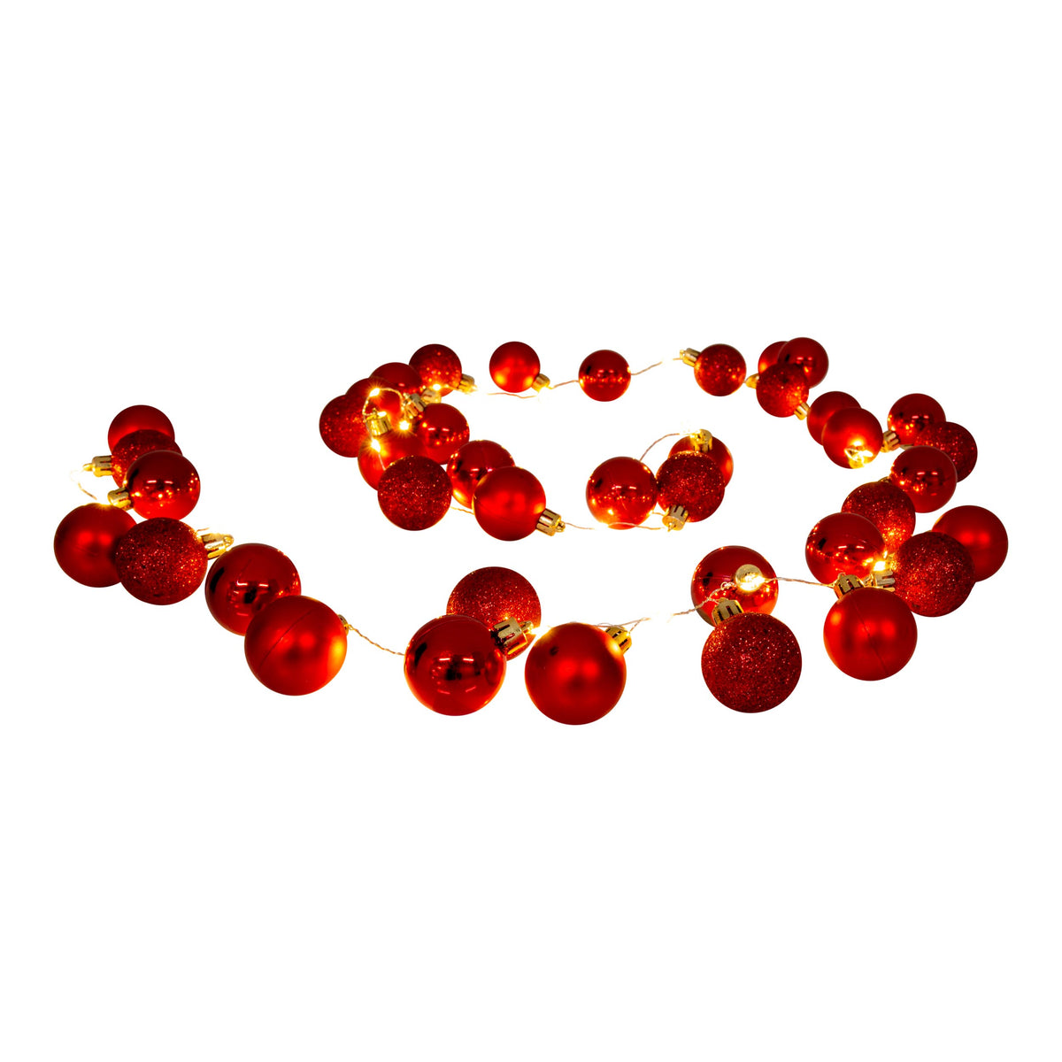 LED Outdoor Weihnachtslichterkette L: 240cm rot