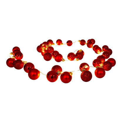 LED Outdoor Weihnachtslichterkette L: 240cm rot