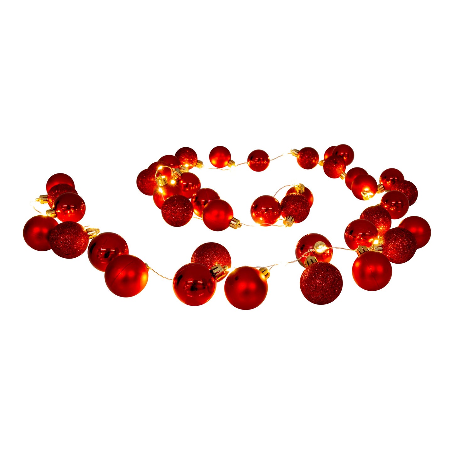 LED Outdoor Weihnachtslichterkette L: 240cm rot