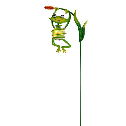 LED-Solar Erdspieß "FROSCH"