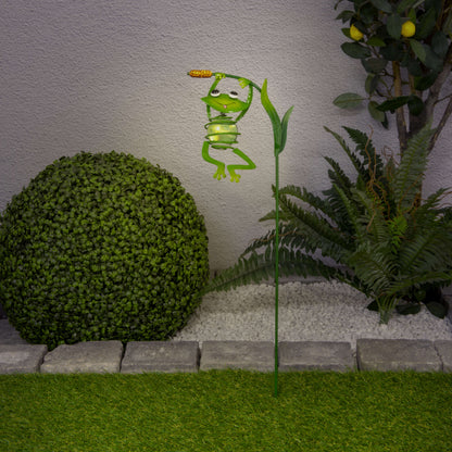 LED-Solar Erdspieß "FROSCH"