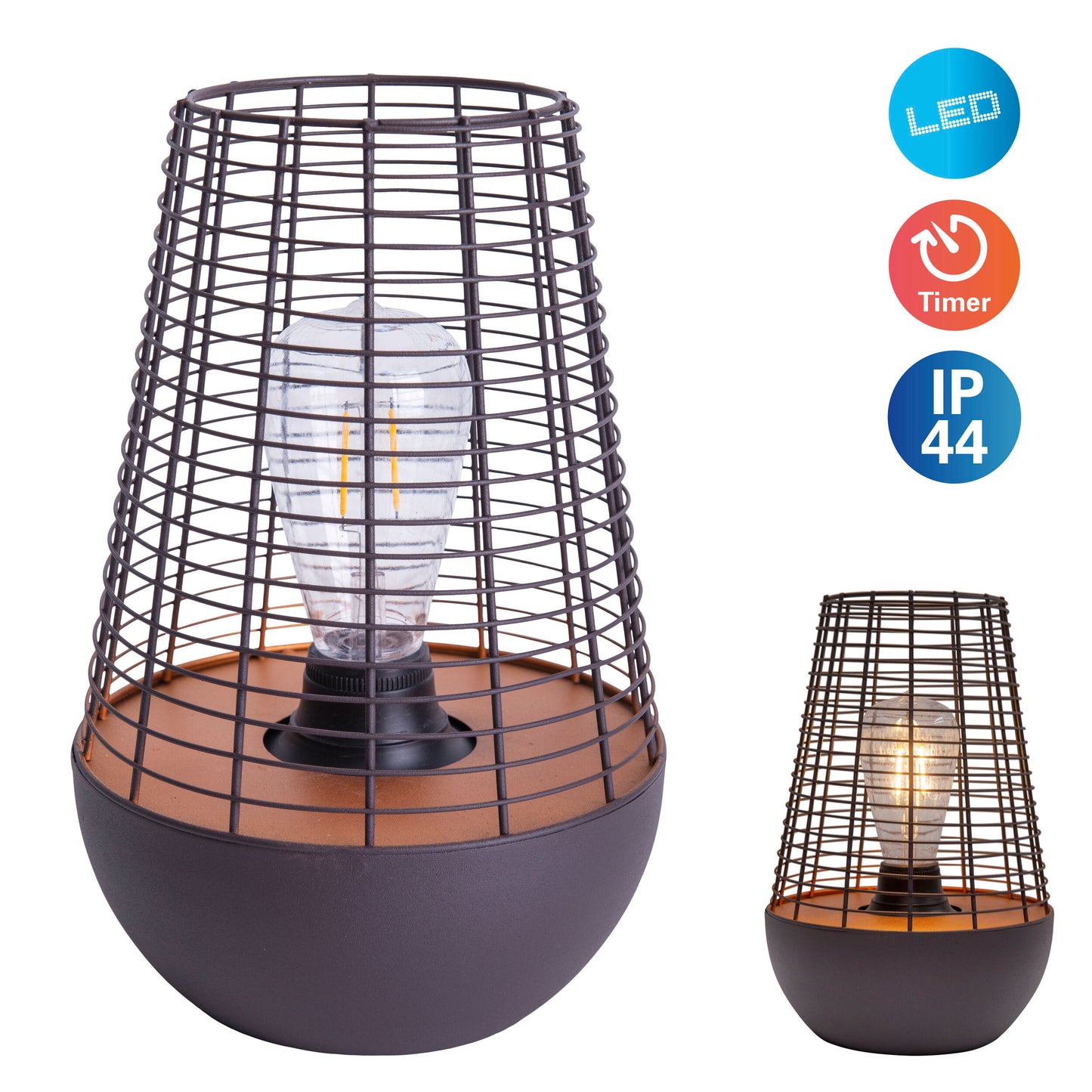 LED Dekoleuchte "BALUMO" H: 27cm