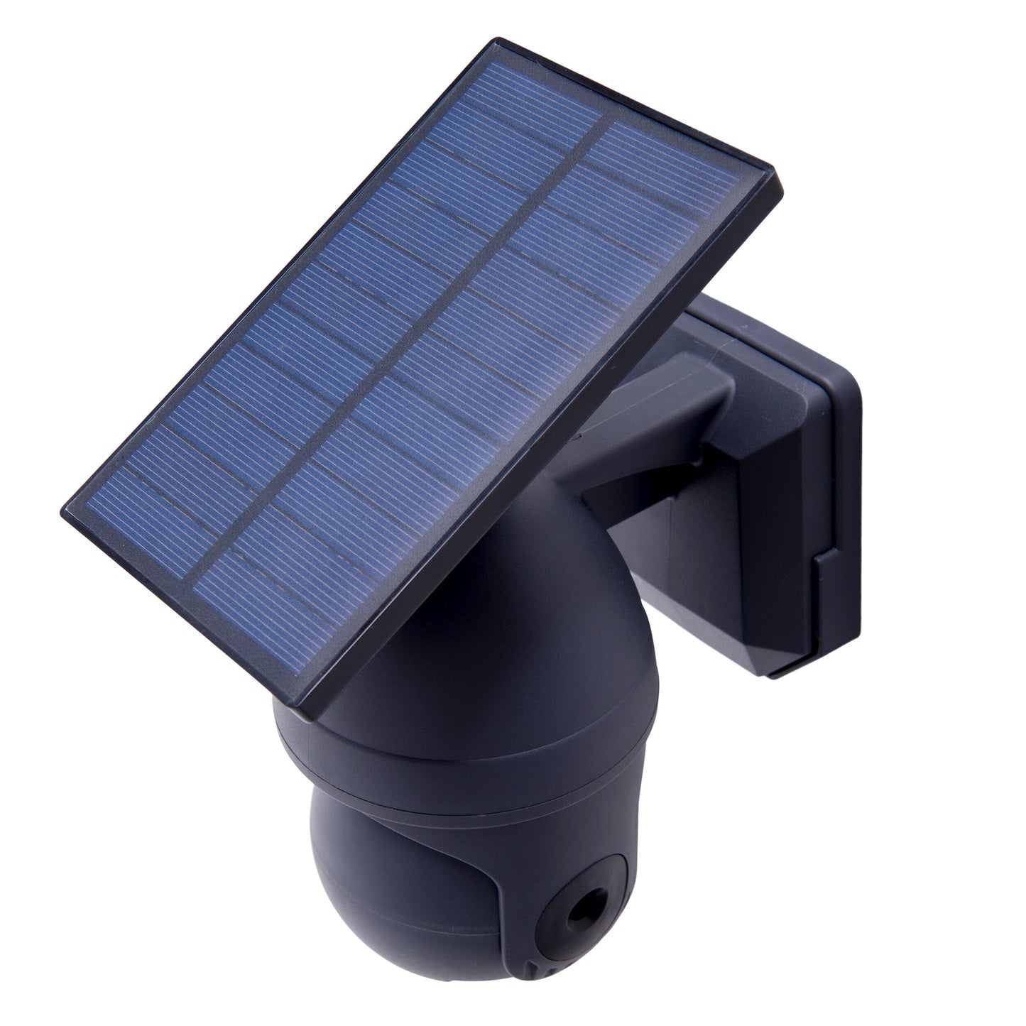 LED Solar Außenwandleuchte "MOHO" mit Bewegungsmelder und Security-Kamera- Attrappe