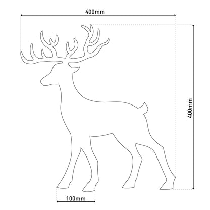 LED-Weihnachtsdeko "RENTIER"