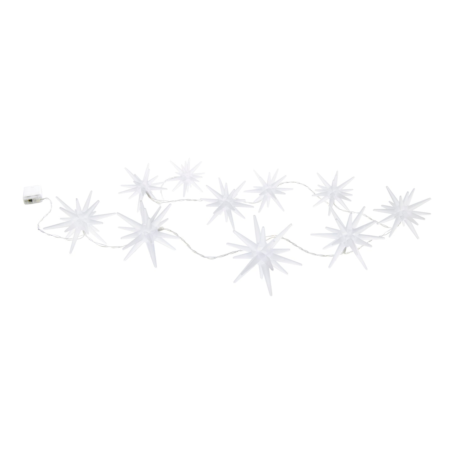 10er LED Lichterkette "3D-STERNE"