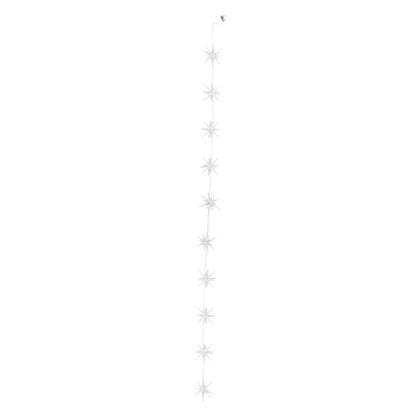 10er LED Lichterkette "3D-STERNE"