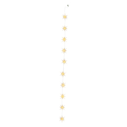 10er LED Lichterkette "3D-STERNE"