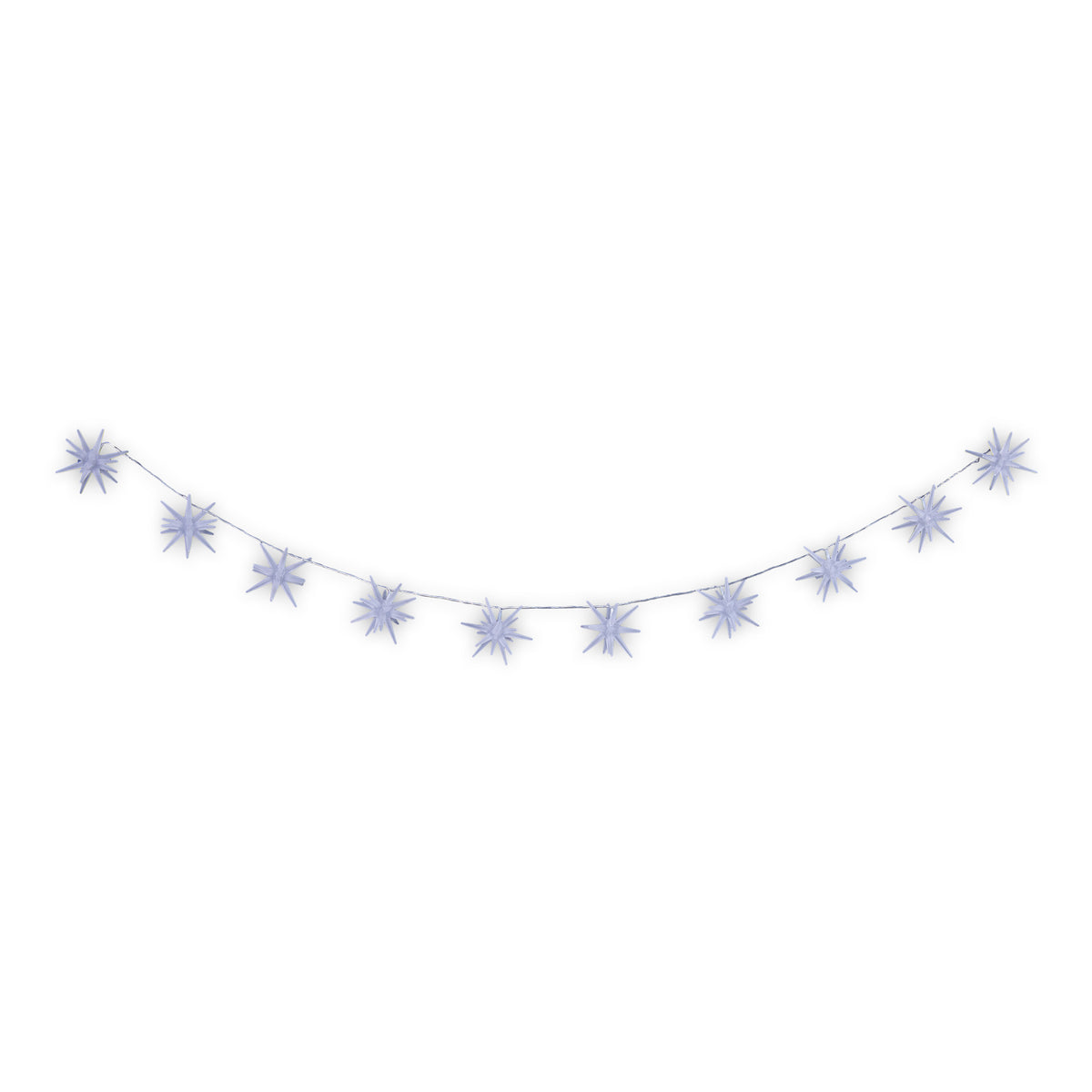 10er LED Lichterkette "3D-STERNE"