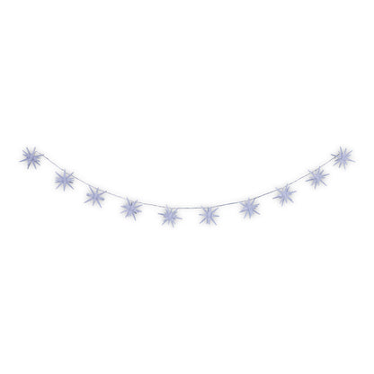 10er LED Lichterkette "3D-STERNE"
