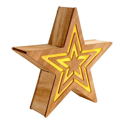 LED Weihnachtsdeko "STERN" H: 23cm