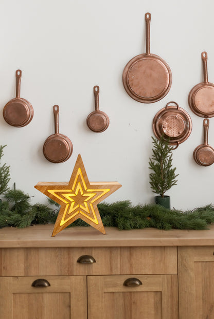 LED Weihnachtsdeko "STERN" H: 23cm
