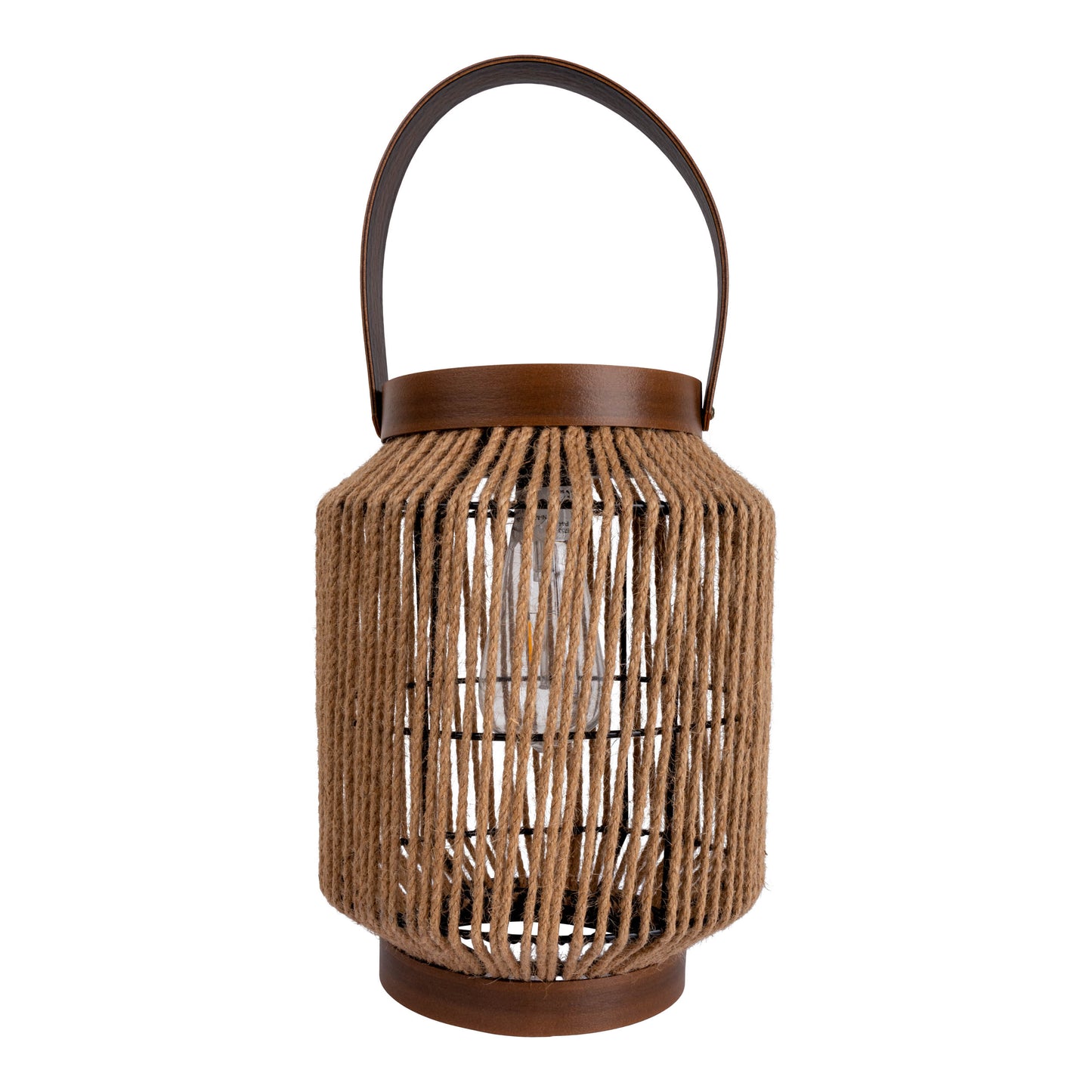 LED Solarleuchte "KORBINIAN" H: 30cm natur