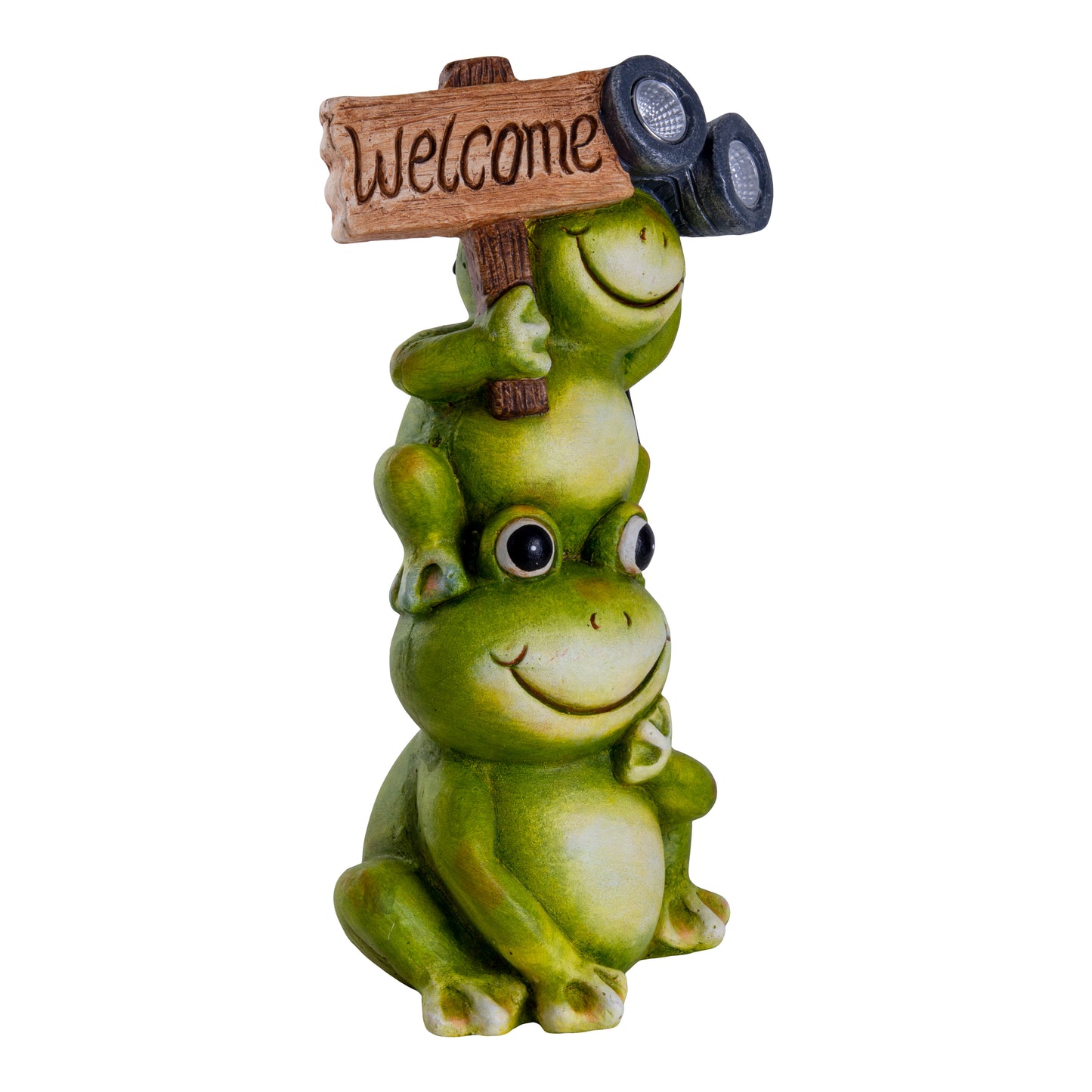 LED Solarleuchte "FROSCH" H: 45 cm