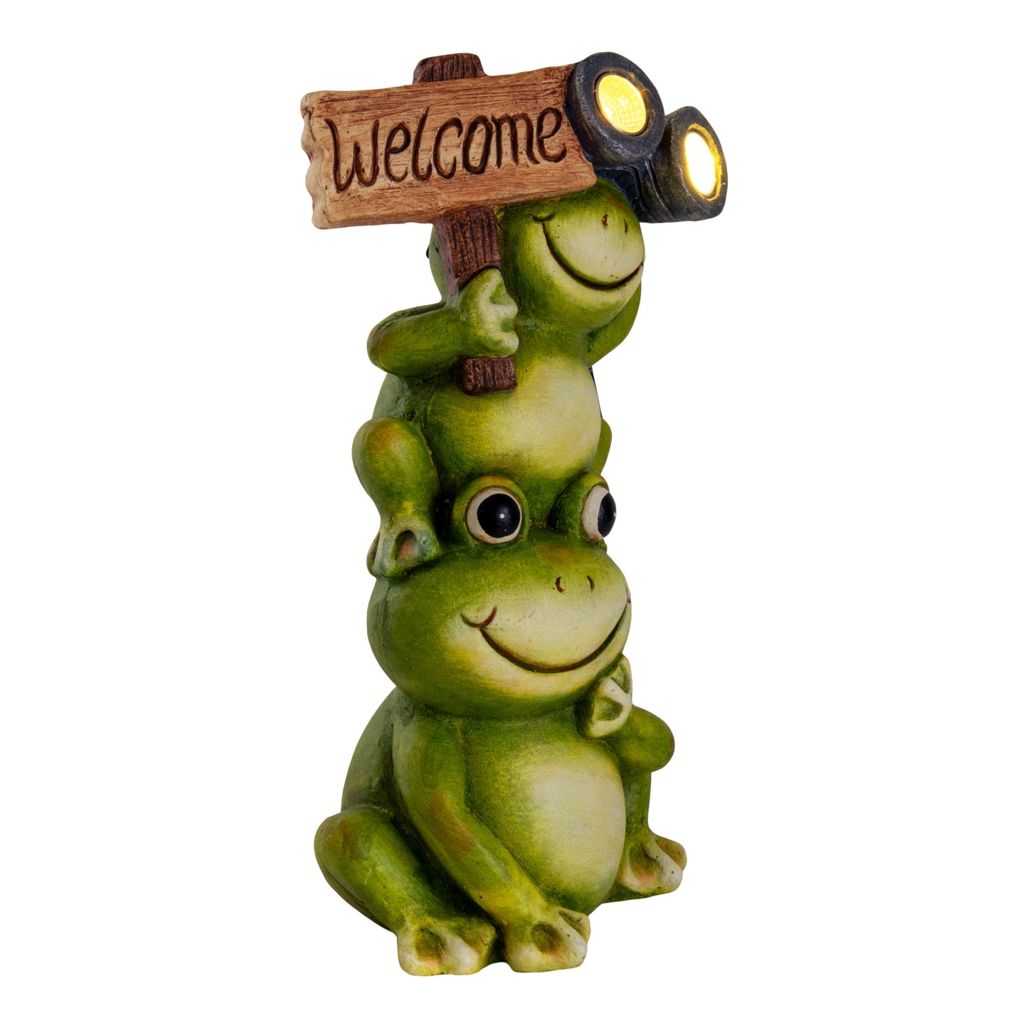 LED Solarleuchte "FROSCH" H: 45 cm