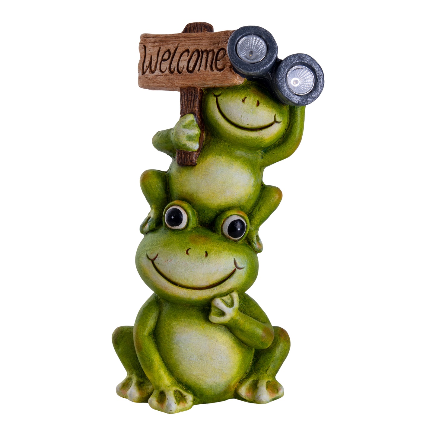 LED Solarleuchte "FROSCH" H: 45 cm