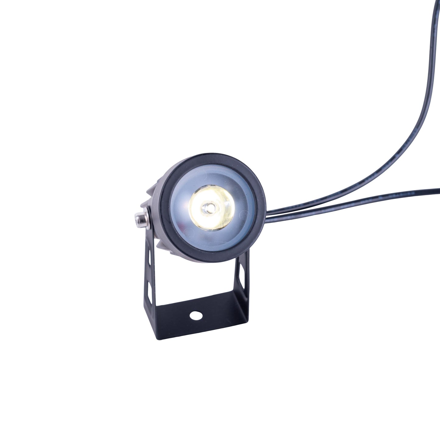 3er LED Solarspot mit Erdspieß "SPOTI"