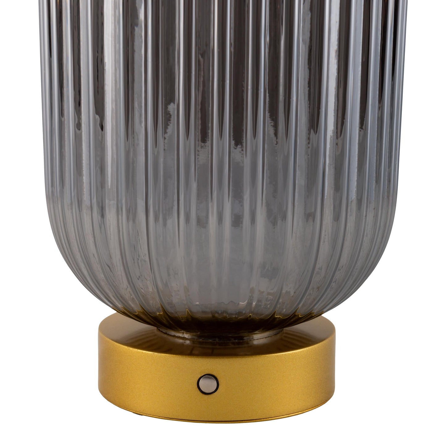 Akkutischleuchte "LUISE" gold