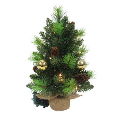 LED-Tannenbaum "NOEL" gold