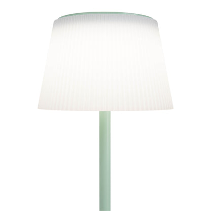 LED / CCT Solar-/ Akkutischleuchte "EMMI" H: 38cm mint