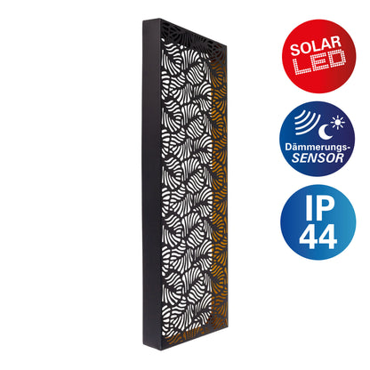 Solar- /Dekoleuchte "IMA", ca. 61,7 cm hoch, 0,3 W / 4 lm / 3000 K,  Dämmerungssensor  Druckschalter