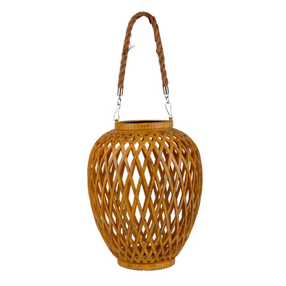 2er-Set Korb-/Solardekoleuchte "CESTO" H: 24cm
