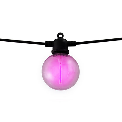10er Solar-/Akku-/ Neon-Lichterkette RGB "CADENA"