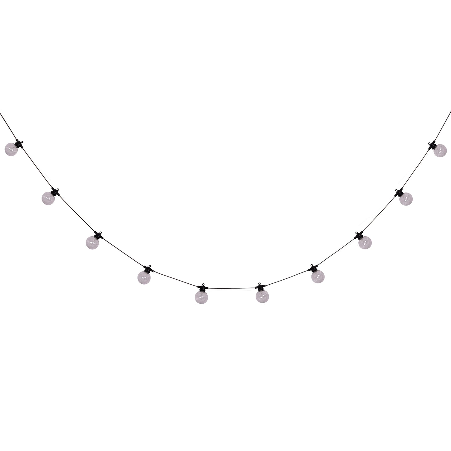 10er LED Solar-/USB-/Lichterkette "CADENA"