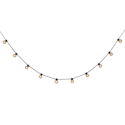 10er LED Solar-/USB-/Lichterkette "CADENA"