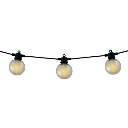 10er LED Solar-/USB-/Lichterkette "CADENA"