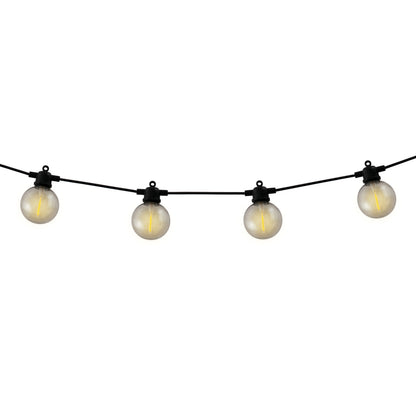 10er LED Solar-/USB-/Lichterkette "CADENA"