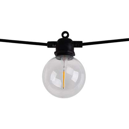 10er LED Solar-/USB-/Lichterkette "CADENA"