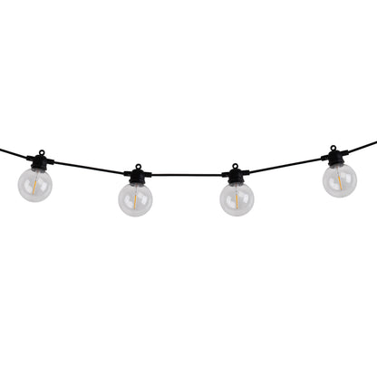 10er LED Solar-/USB-/Lichterkette "CADENA"