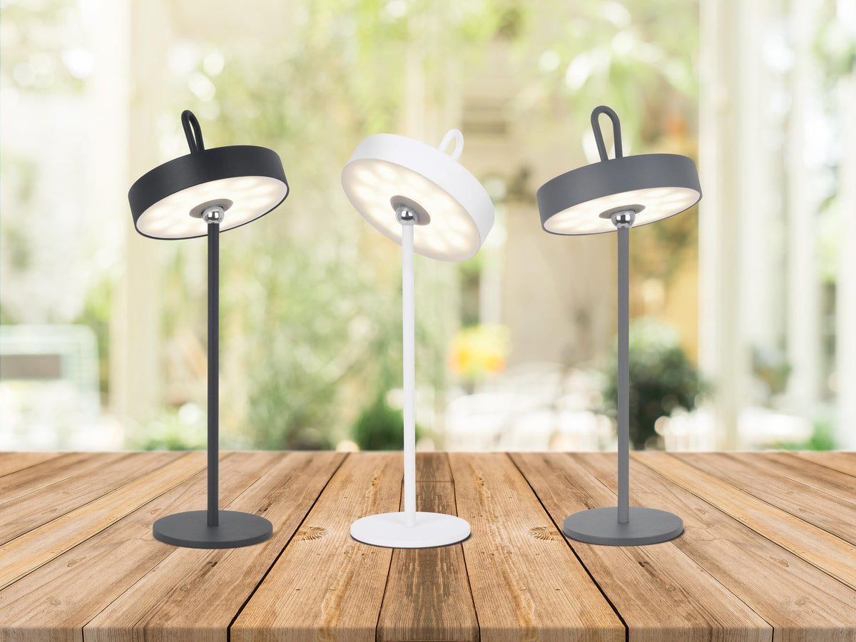 LED Akku-/Tischleuchte Magnetisch "ELLA" schwarz