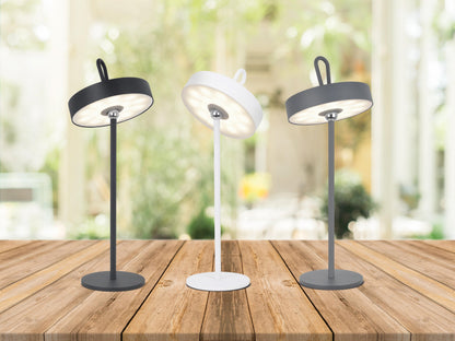 LED Akku-/Tischleuchte Magnetisch "ELLA" schwarz