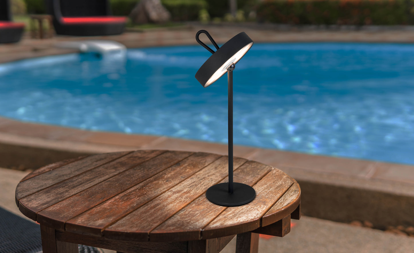 LED Akku-/Tischleuchte Magnetisch "ELLA" schwarz