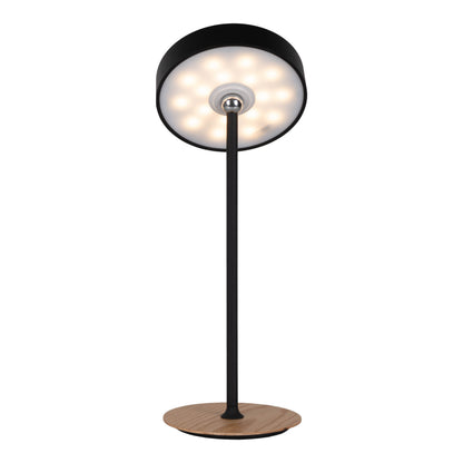 LED-Akku-Tischleuchte "ELLI" schwarz