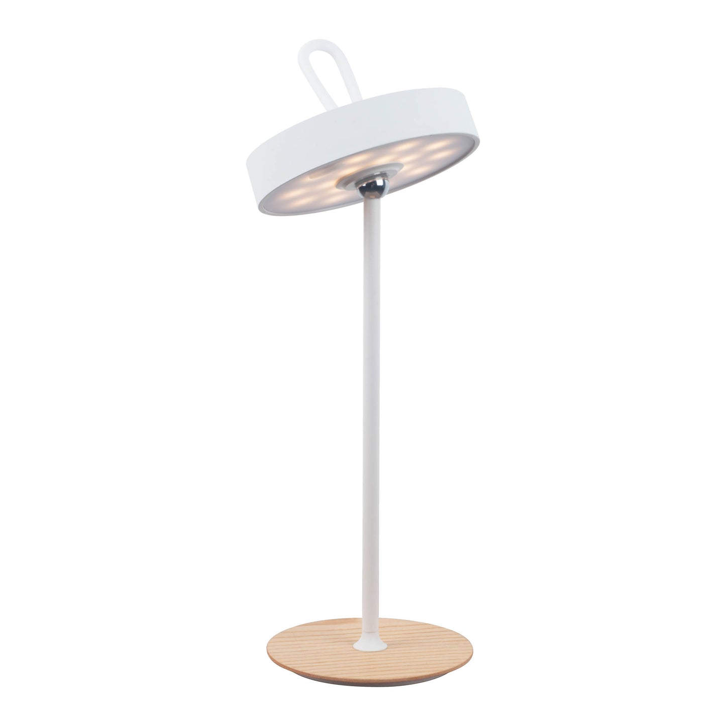 LED-Akku-Tischleuchte "ELLI" weiß