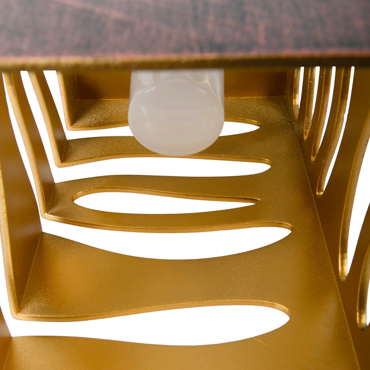 LED Deko/Solarleuchte "HILDA" L/B: 12,3cm gold