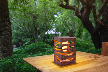 LED Deko/Solarleuchte "HILDA" L/B: 12,3cm gold