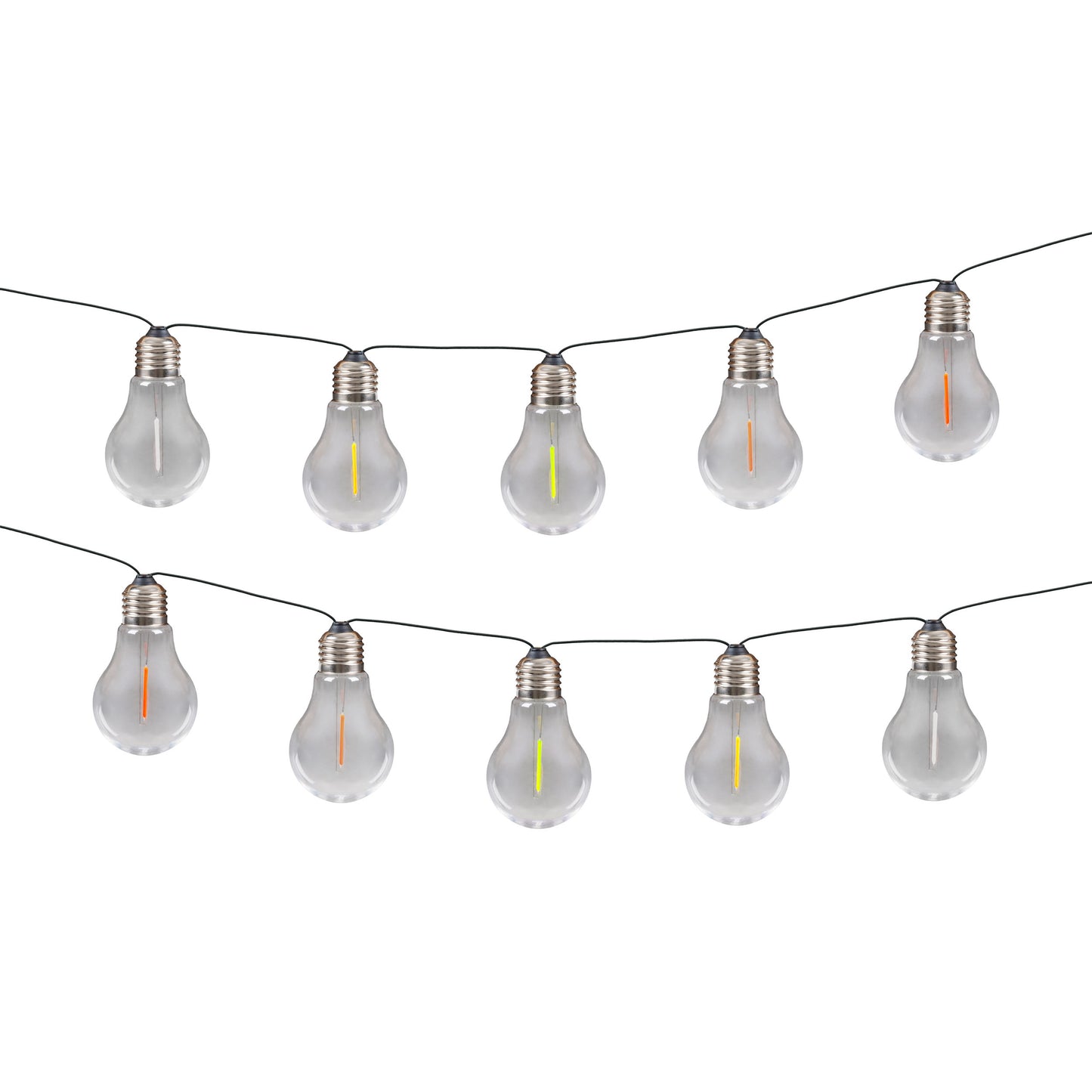 10er LED Solar-/Außen-/Lichterkette "LINDA" L: 370cm