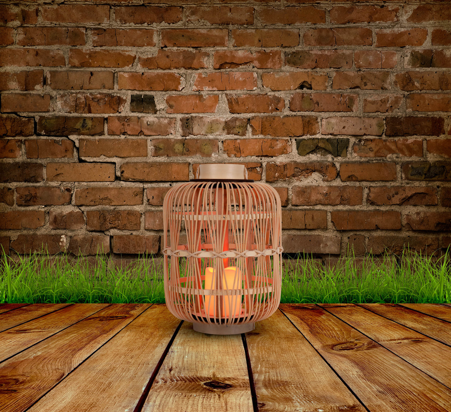 LED Dekoleuchte "KORBINIAN" Inkl. Timer H: 32,5cm